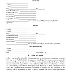 Cool Artist Management Contract Templates Ms Word