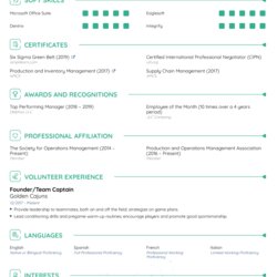 Super Operations Manager Resume Examples Guide For Page Two