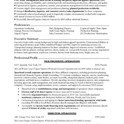 Marvelous Resume Format Examples For Managers Operations Manager Sample Finance Trade Department Job