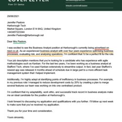 Splendid Best Cover Letter Examples For Job Applicants Generic Example