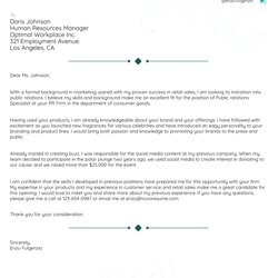 Super Tips On Formatting An Effective Cover Letter With Examples Example