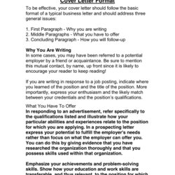 Sterling Cover Letter Format In Word And Formats