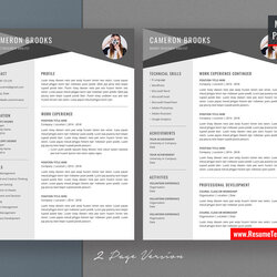 For Mac Pages Professional Template Resume Job Editable Curriculum Vitae Modern Creative Simple Winning
