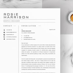 Perfect Resume For Mac By Templates On