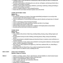 What Is Student Nurse Tech Nike Resume Sample