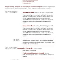 Spiffing Best Examples Of Resume Tips Doc Format Professional Templates