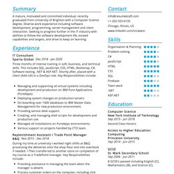 Swell It Consultant Resume Sample In Consulting