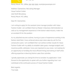 Supreme Create Better Manager Cover Letter Example Min
