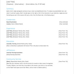 Exceptional Free Modern Resume Templates Minimalist Simple Clean Design Microsoft Office Template Word Format