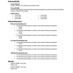Champion Microsoft Word Functional Resume Template Resumes And Templates Office Format Sample Needs Simple
