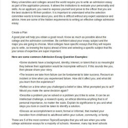 Sterling College Admission Essays Examples Format Essay Samples Doc