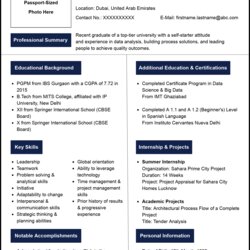 Sterling How To Write Resume For College Fresher Graduate Sample Format Student Template Fresh Graduates