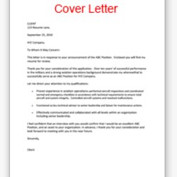 Fantastic Sample Cover Letter For Resume Examples Example Templates Template Visit