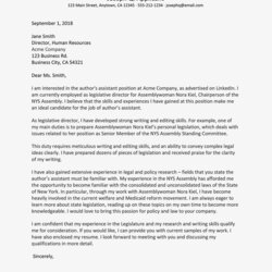 Champion Cover Letter Sample For Resume Job Example Template