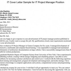 Legit Cover Letter Sample For Graduate Student Job No Nu