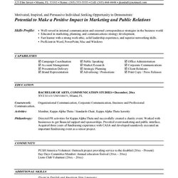 Swell Silo Academy Marketing Resume Entry Level Job Objective Sample Professional Template Samples Pick Top