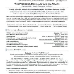 Sample Medical School Resume Help Writing Medicine Applicant Affairs