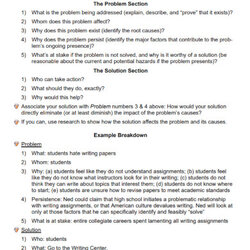 Superb Problem Solving Essay Examples Format Assignment Obesity Template