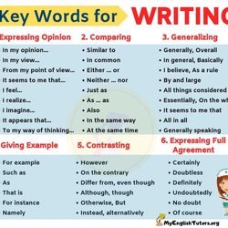 Supreme Linking Words Key For Writing In English My Tutors