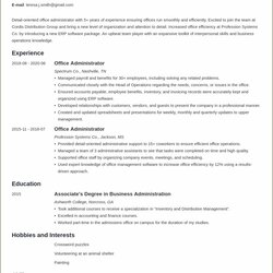 Worthy Benefits Administrator Job Description Resume Example Gallery