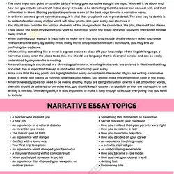 Out Of This World What Is Narrative Essay Examples And Writing Tips