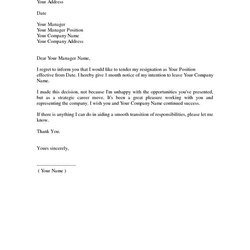 Admirable How To Resignation Letter Business Help Write