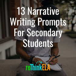 Peerless Narrative Writing Prompts For Secondary Students