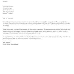 Wizard Office Manager Cover Letter Examples Templates To Try Now Template Ready Use Enable Please