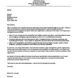Smashing Department Manager Cover Letter Example Good Recommendation Humanitarian Accountant Humble Resource