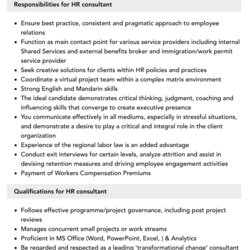 Wizard Hr Consultant Job Description Velvet Jobs