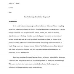 Persuasive Essay On Technology Through Both Perspectives English