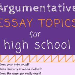 The Highest Quality History Essay Persuasive Topics High School Students No Nu