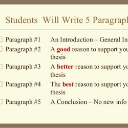 High Quality The Proper Way To Write An Essay Guide How Good Academic Thesis Paper Paragraph Part