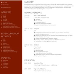 Swell Meat Clerk Resume Samples Resource For Templates Skills Examples Gallant