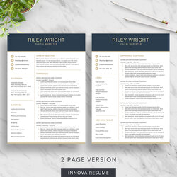 Cool Modern Resume Template For Microsoft Word Templates Shop