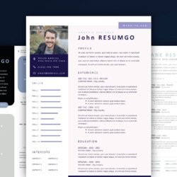 Tremendous Free Modern Resume Template Instant Download Templates