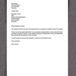 Great How To Write Resignation Letter Rich Image And Wallpaper Job Template Letters Sample Seek Writing