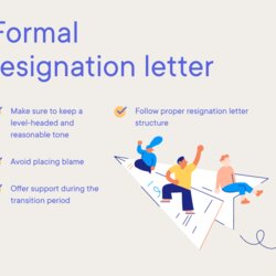 Superior How To Write Your Resignation Letter Examples Templates