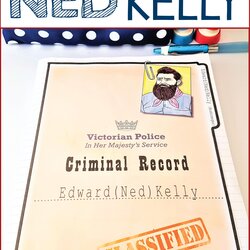 Magnificent Ned Kelly Australian Activity Pack Aussie Star Resources Primary Choose Board Year Teaching
