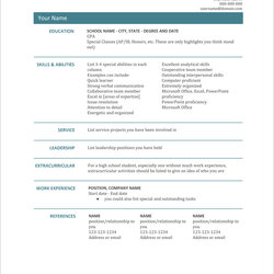 Great Free Modern Resume Templates Minimalist Simple Clean Design Microsoft Office Template Word Docs Format