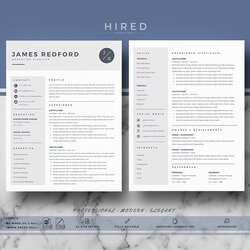 Outstanding Professional Resume Template For Mac Pages And Word On