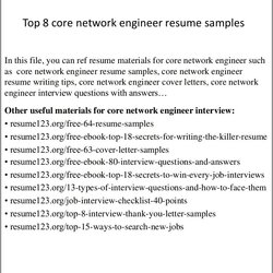 Fine Network Engineer Cover Letter Resume Sample Example Gallery