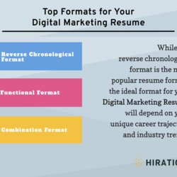 The Highest Standard How To Write Digital Marketing Resume Guide With Examples Engineer Sections