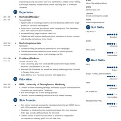 Legit Marketing Resume Examples For Any Industry In Manager Example Template Templates Tips Pages