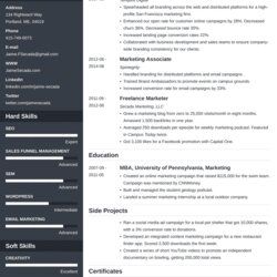Marketing Resume Examples For Any Industry In Manager Template Example Templates