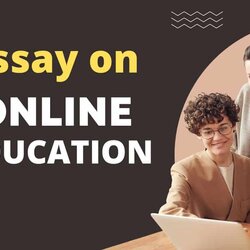 Spiffing Essay On Online Education In English For Students Words Min