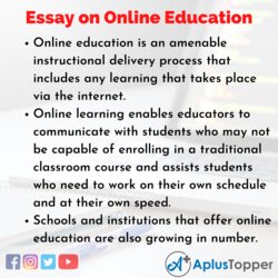 Tremendous Essay On Online Education Advantages And Disadvantages Of Lines