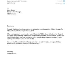 Great Get Our Example Of Resignation Letter Requesting Severance Pay For Free Notice Period Directors Resign