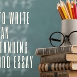 How To Write An Outstanding Word Essay Short Help Diego February The Importance Of Education