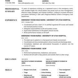 Worthy Nursing Resume Examples Optimized For Writing Tips Example